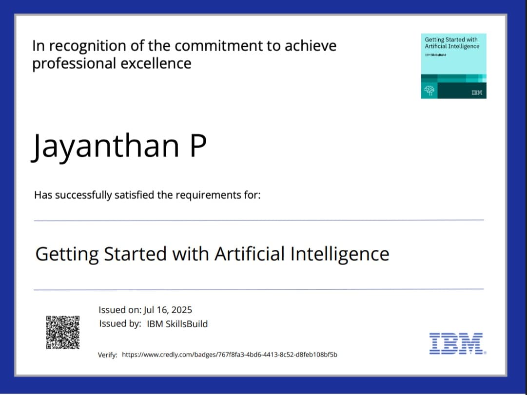 Certifications