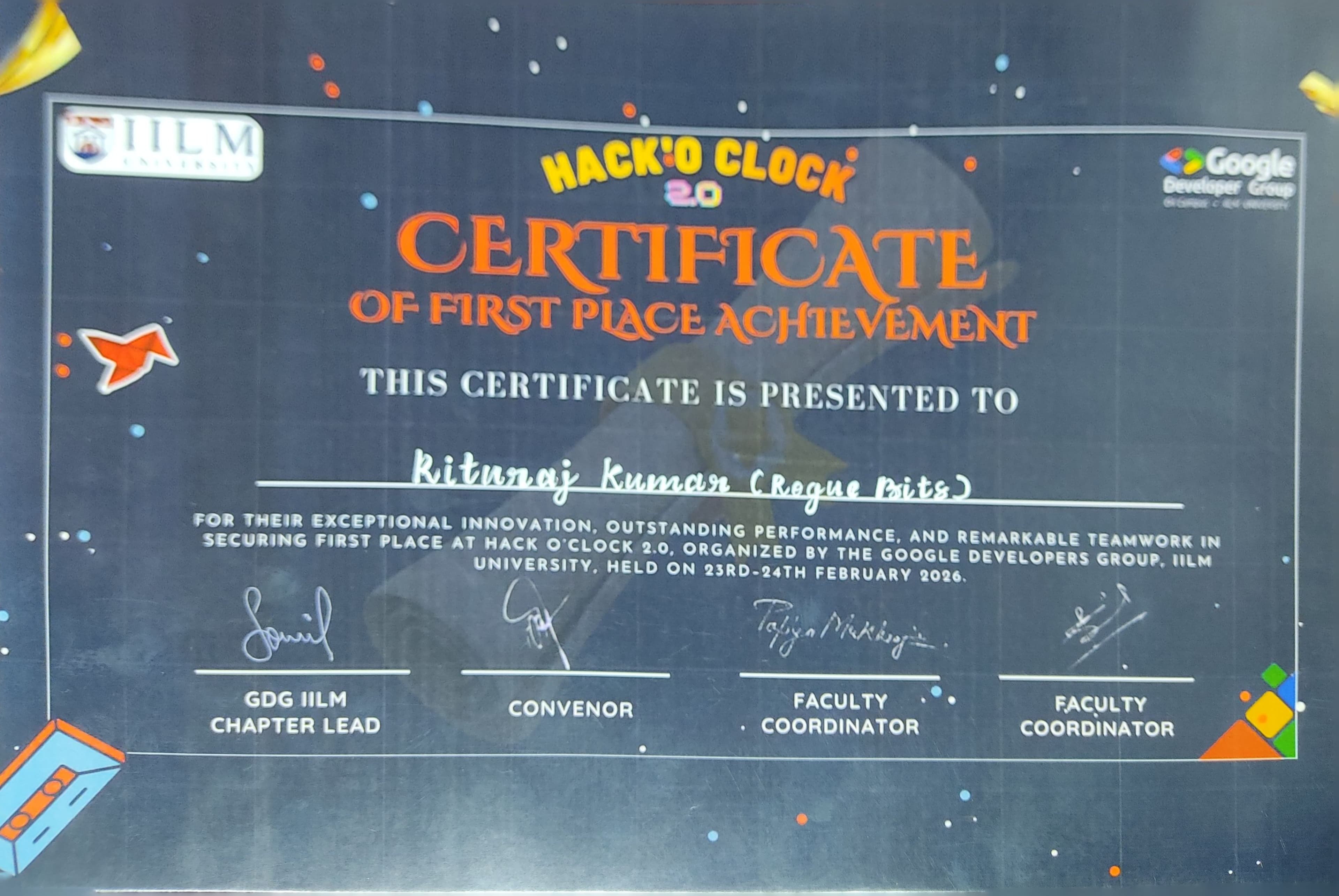 Certifications